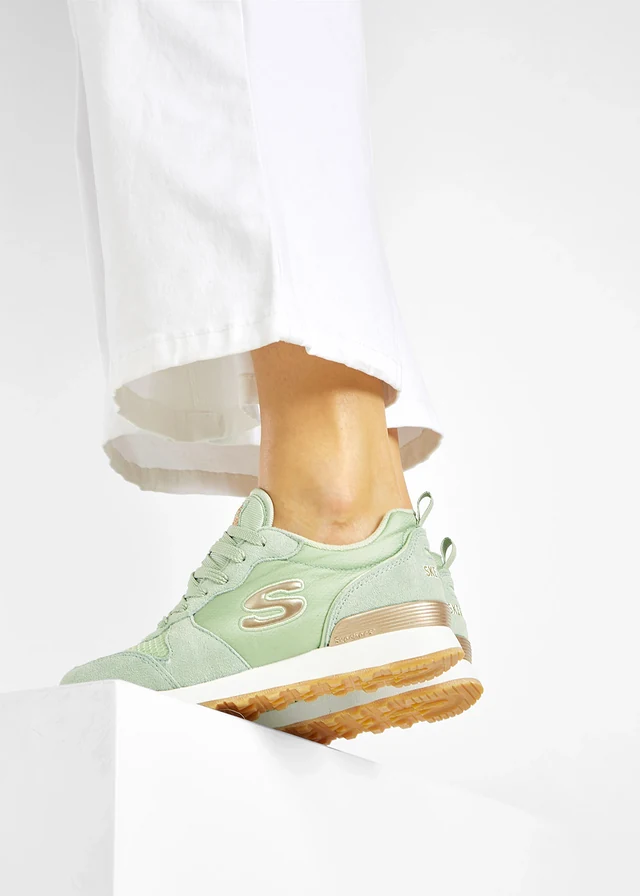 Sneakers Skechers à mémoire de forme • vert menthe • product-page.page-title-suffix