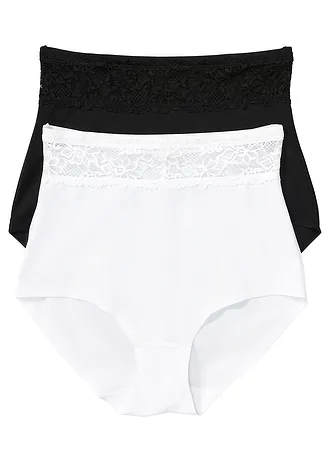 Licht corrigerende hipster (set van 2) • zwart+wit • bonprix online shop