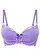 Voorgevormde bh met gerecycled polyamide, Kleur: lichtpaars