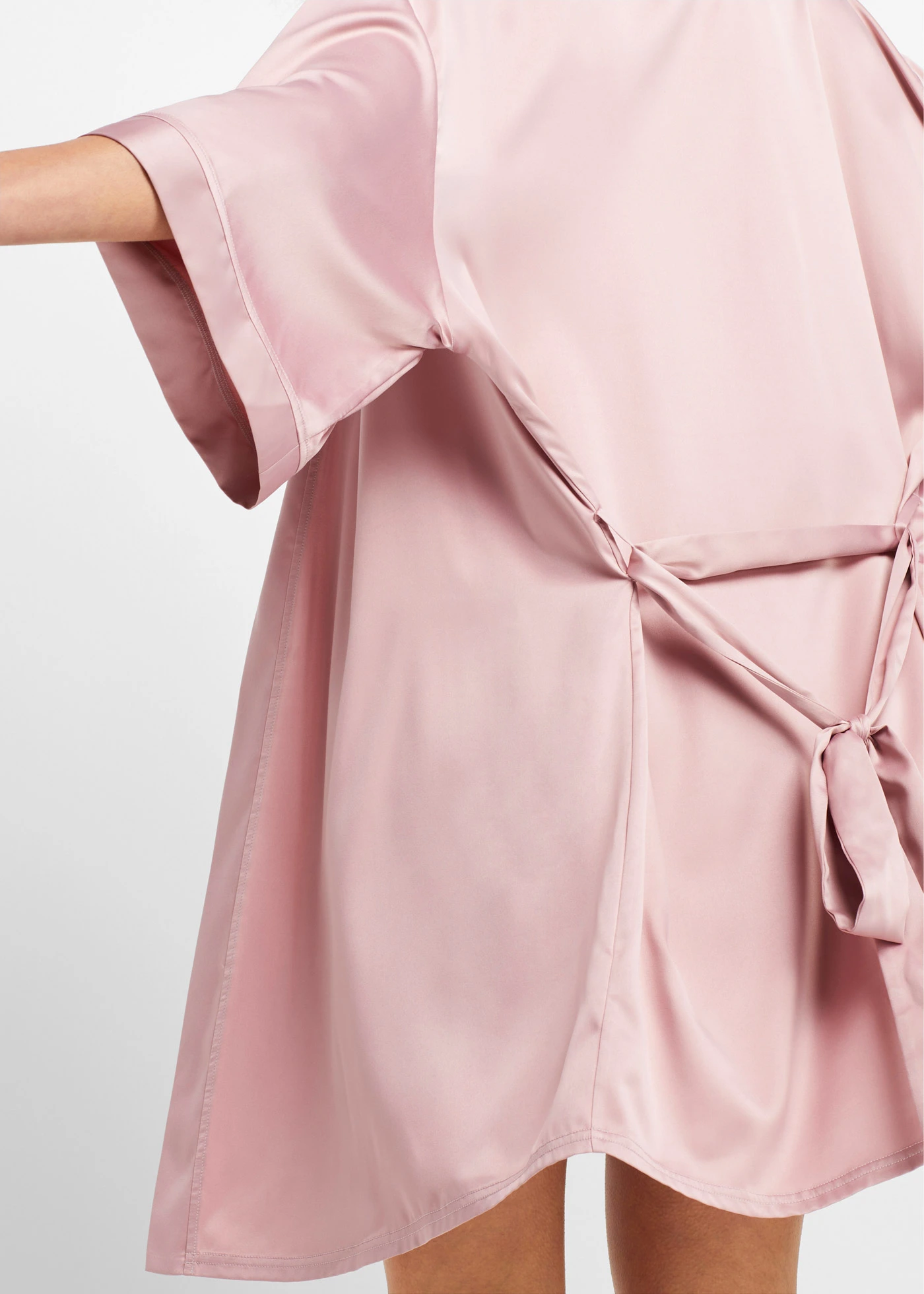 Szlafrok kimono + koszulka nocna (kompl. 2-częściowy) • w kolorze drzewa różanego • sklep bonprix