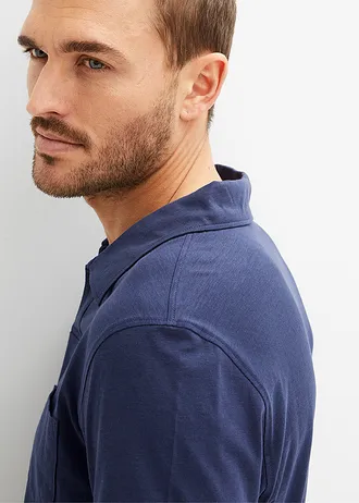 Polo manches courtes • bleu foncé • Boutique bonprix