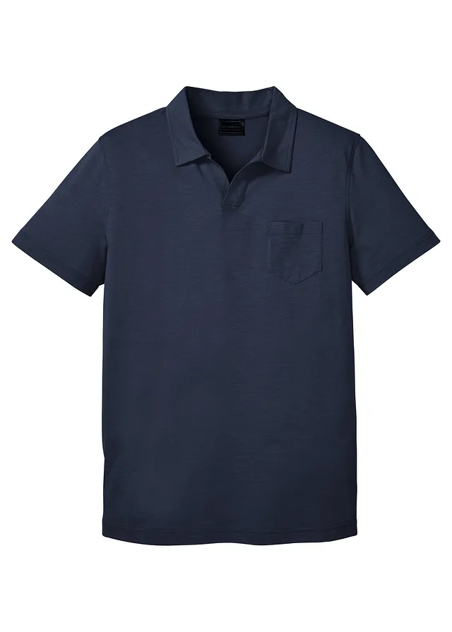 Polo manches courtes • bleu foncé • Boutique bonprix