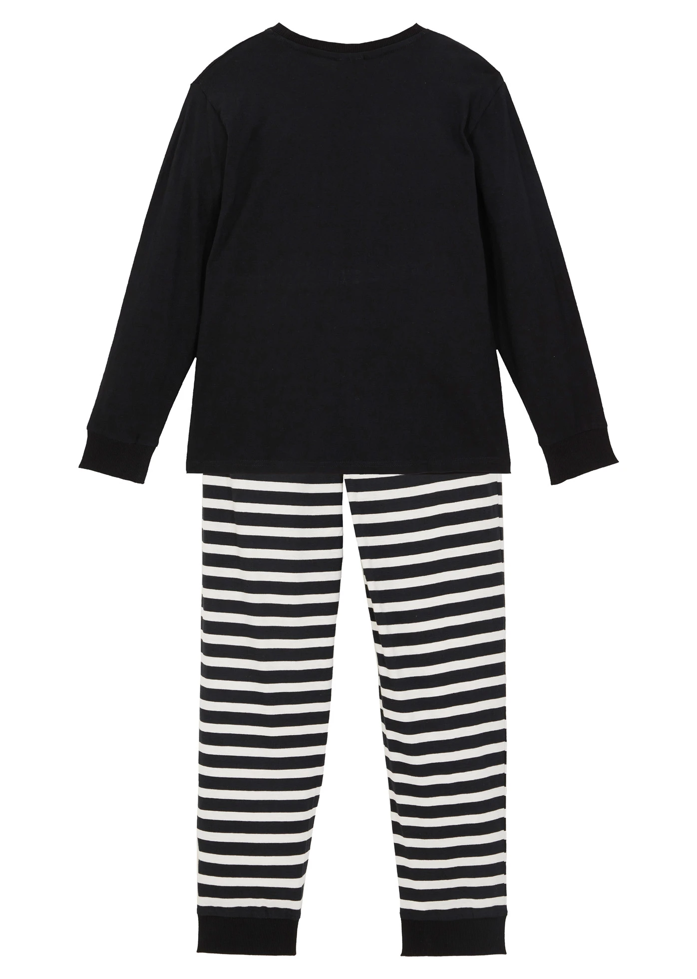 Pyjama (ens. 2 pces) • noir-écru imprimé • Boutique bonprix