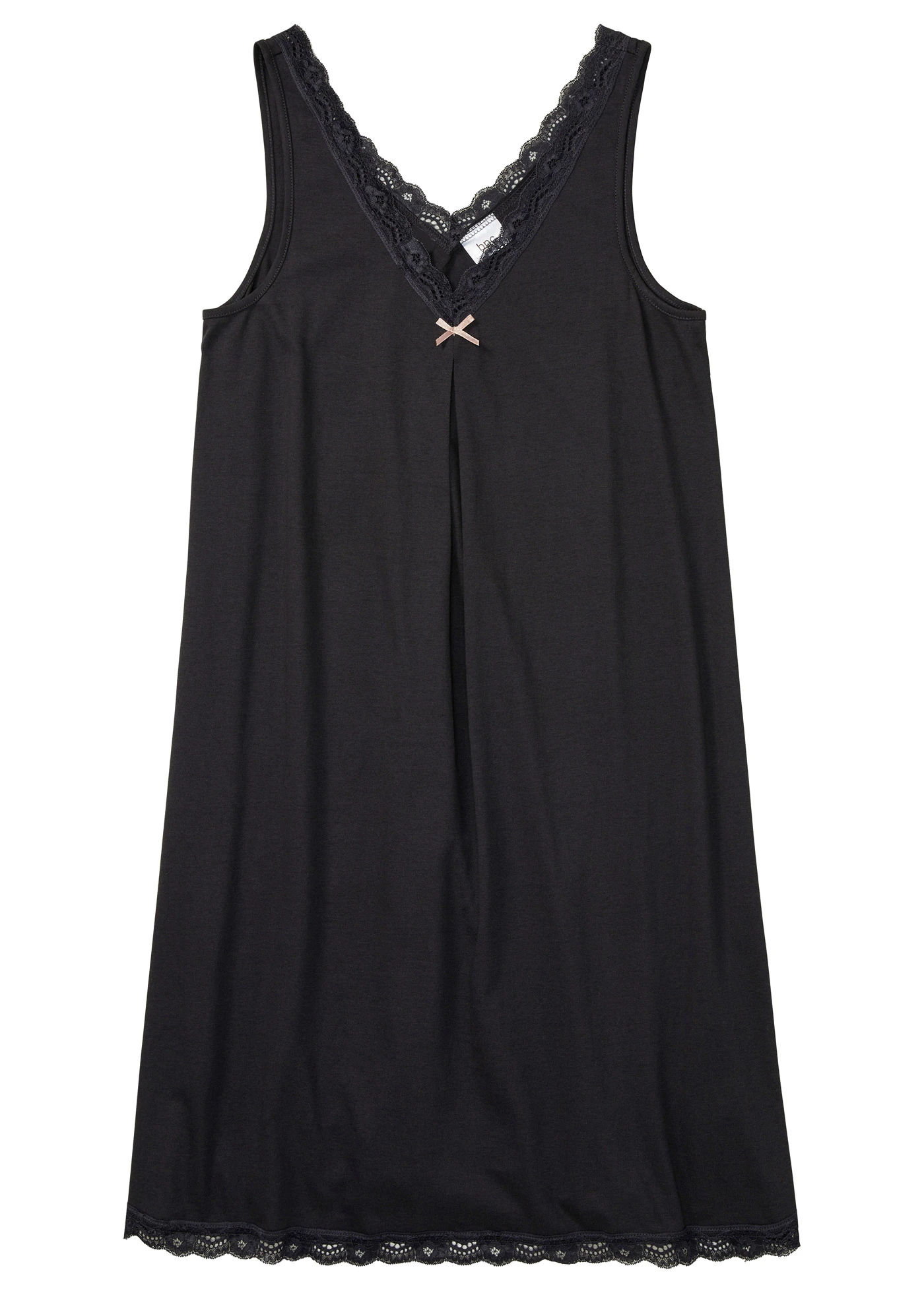 Nuisette douce en viscose mélangée • noir • Boutique bonprix