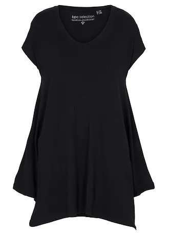Dlouhé tričko • černá • bonprix obchod