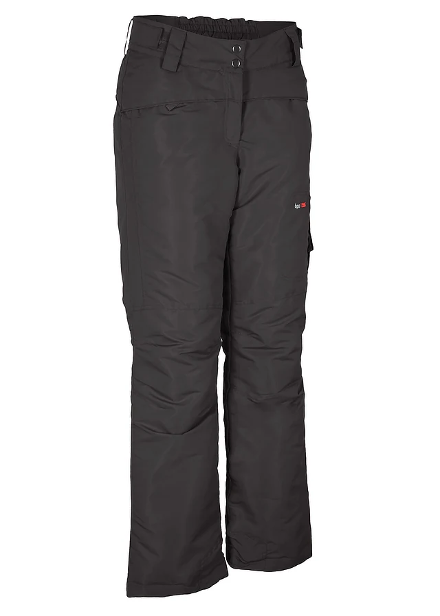 Pantalon de ski thermique et déperlant, Couleur: noir