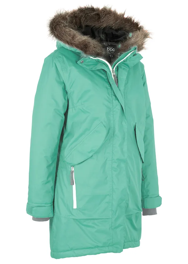 Lange outdoor jas, waterdicht