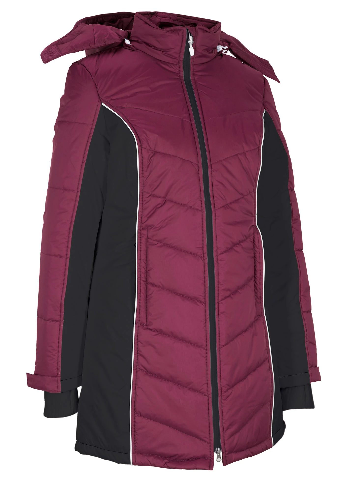 Gewatteerde outdoor ski-jas, waterafstotend • bessen • bonprix online shop