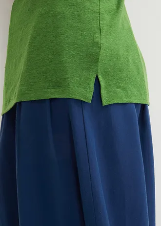 Débardeur 100% lin • vert forêt • Boutique bonprix