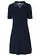 Šaty z froté, s pólo límečkem a v délce ke kolenům, barva: tmavě modrá