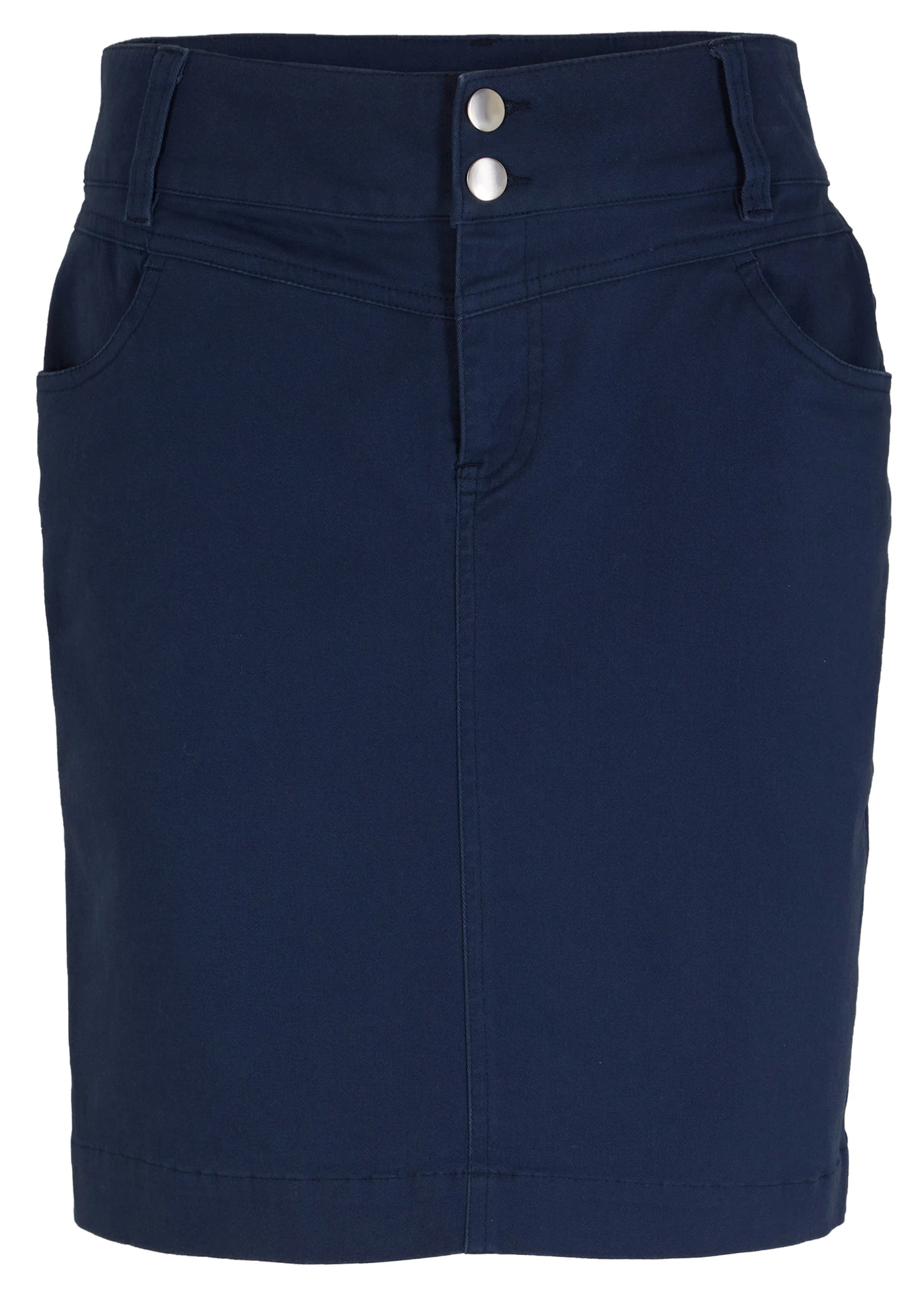 Strečová sukně s podílem lycry • hlubinná modrá • bonprix obchod