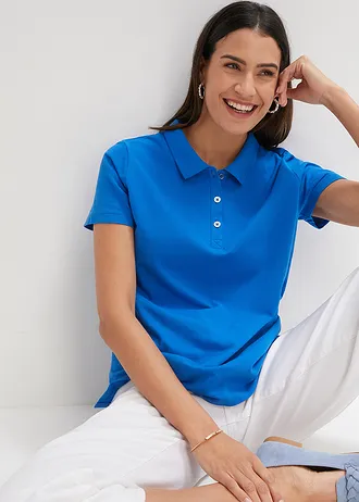 Polo, Couleur: bleu azur