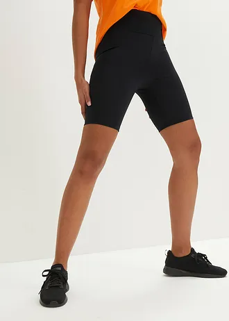 Cycliste de sport, longueur bermuda • noir • Boutique bonprix