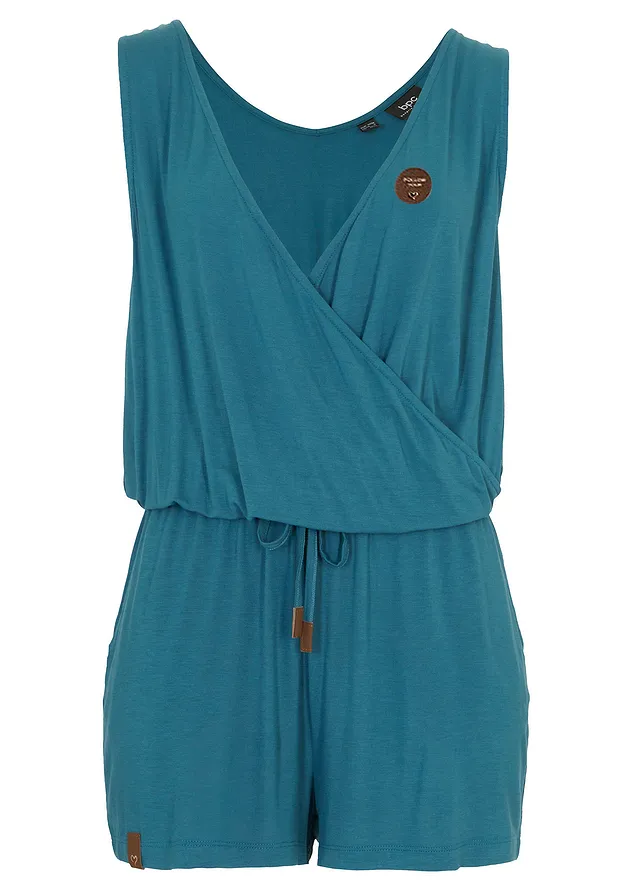 Jersey jumpsuit van soepele viscose