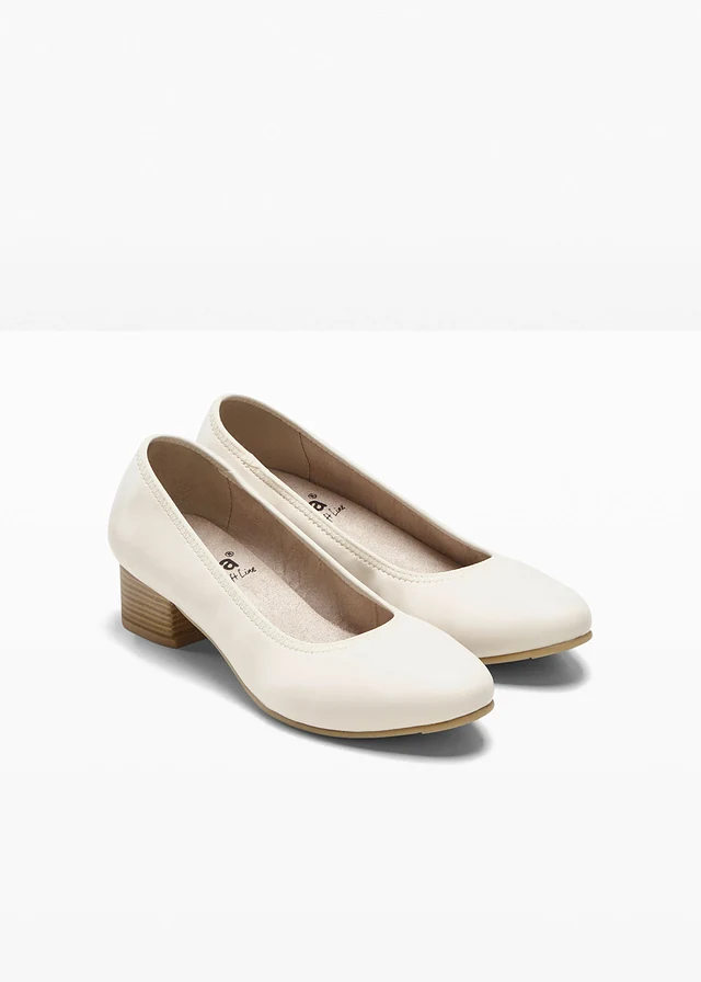 Escarpins Jana largeur confortable, Couleur: beige