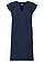 Sukienka mini z czystej bawełny, kolor: granatowy