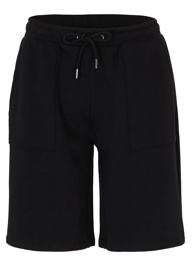 Sweat short met zakken