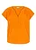 Blouse en gaze 100% coton, Couleur: orange citrouille