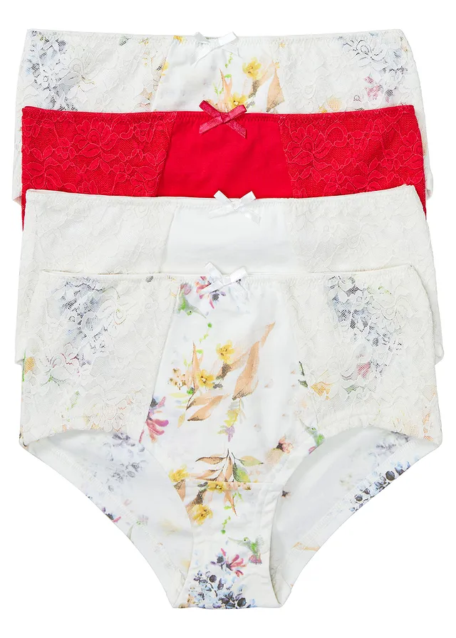 Maxi nohavičky (4 ks) s bio bavlnou