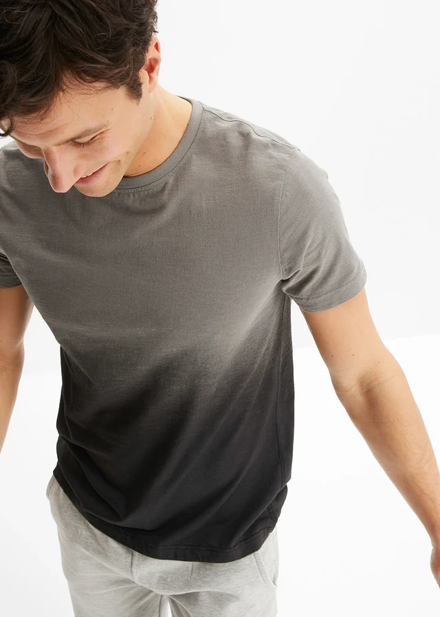 T-shirt, slim fit • rookgrijs/zwart • product-page.page-title-suffix