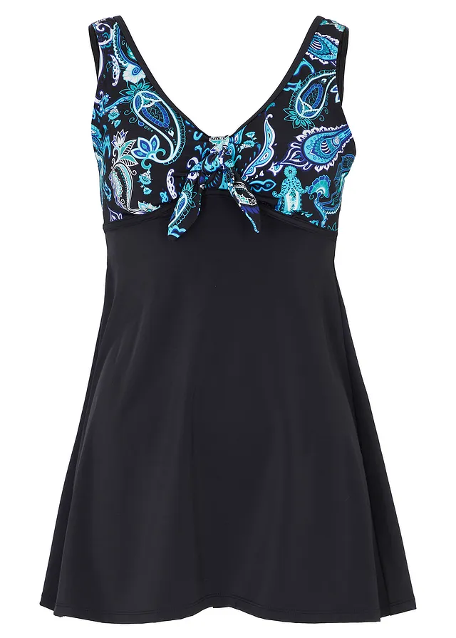 Dlhý tankinový top so širokými ramienkami