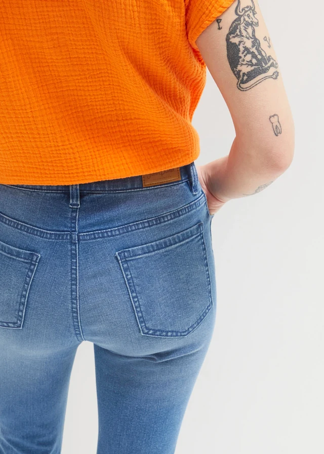 Stretch capri jeans • lichtblauw denim used • product-page.page-title-suffix