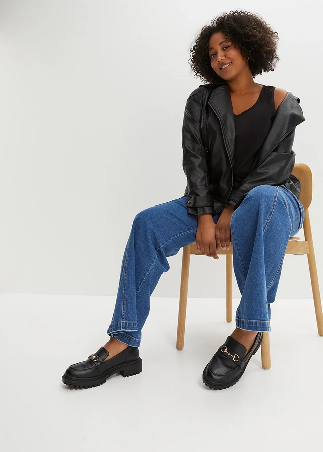Débardeur en coton, Couleur: noir