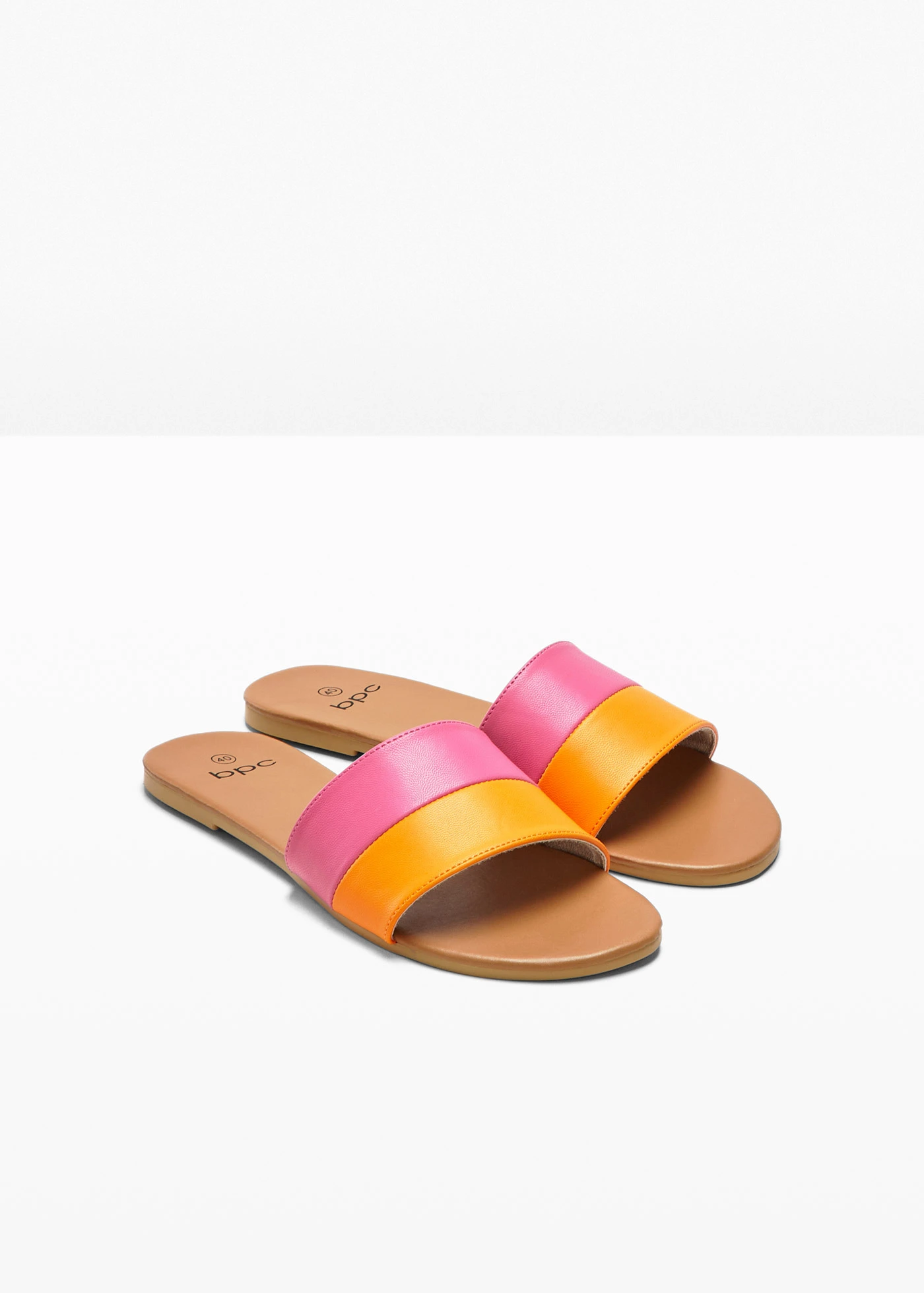 Pantofle • oranžová-pink • bonprix obchod