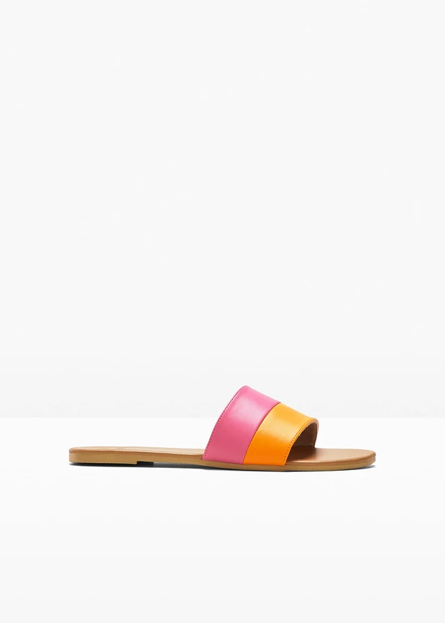Mules, Couleur: orange/magenta