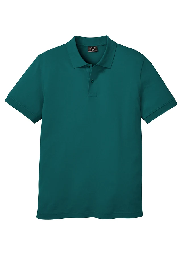 Piqué poloshirt van biologisch katoen