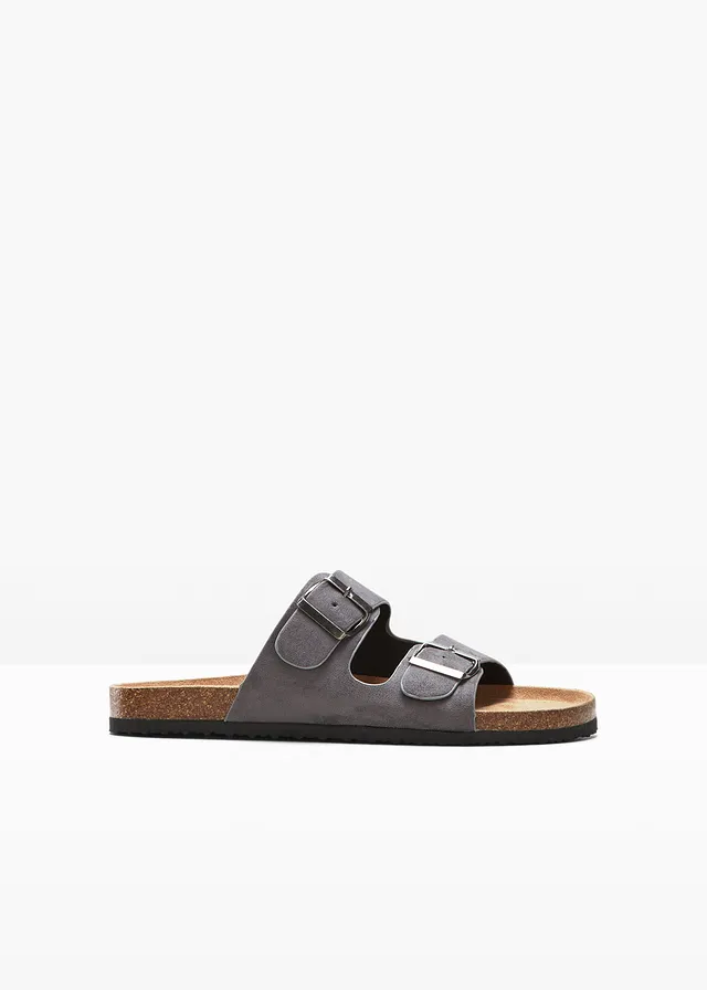 Slippers, Kleur: grijs