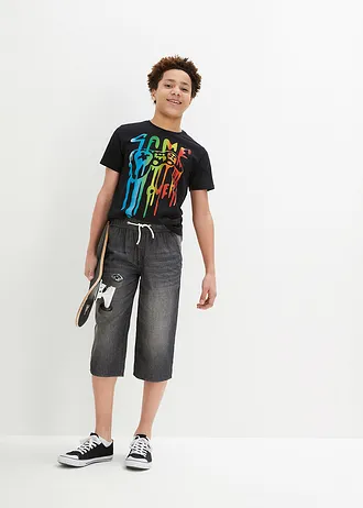 Tričko s organickou bavlnou • černá • bonprix obchod