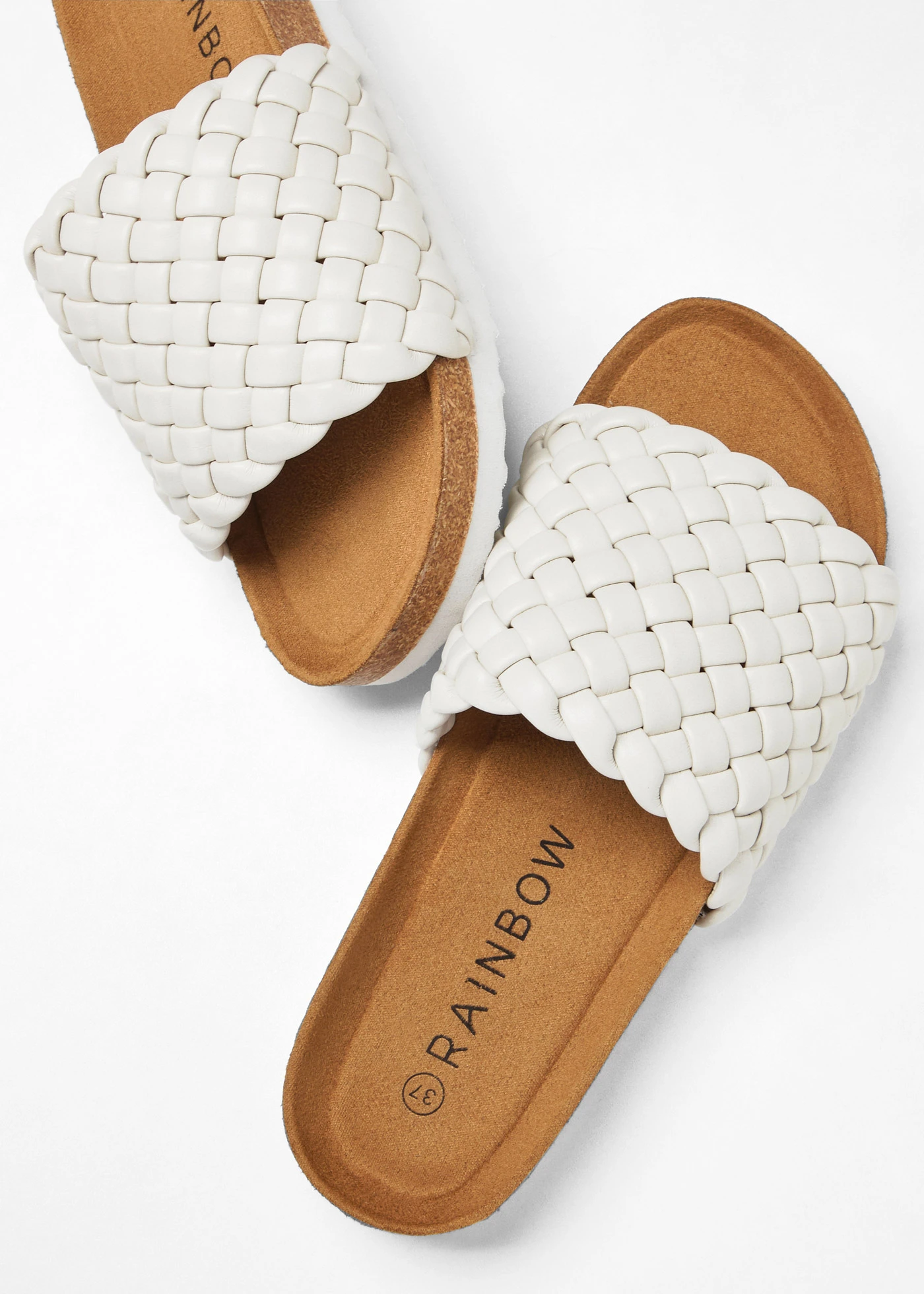 Mules tressées • beige • Boutique bonprix