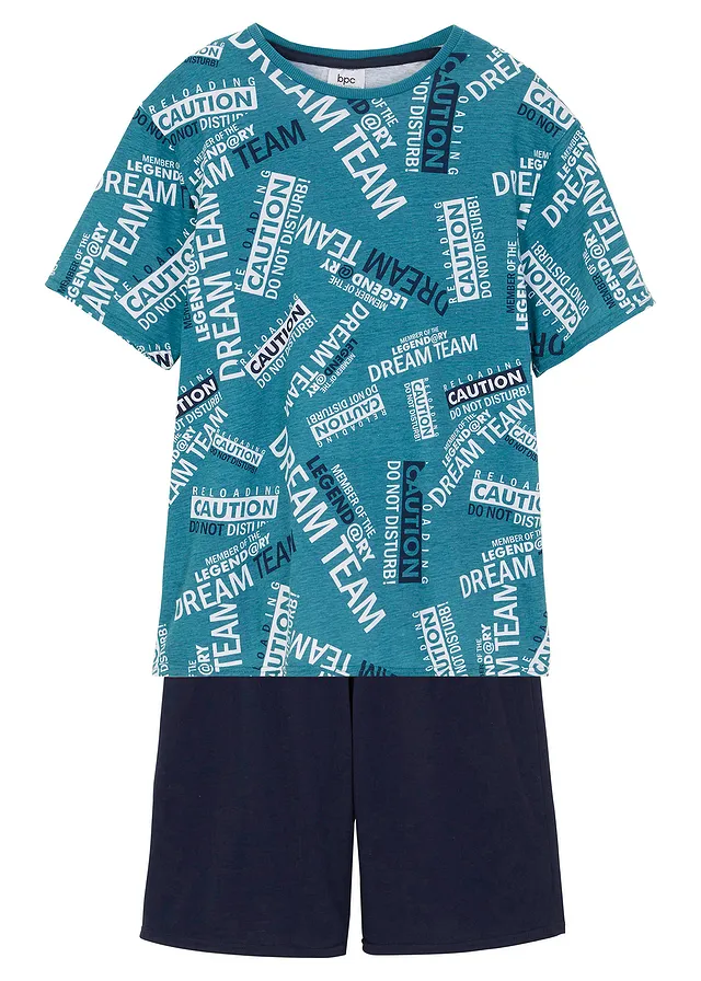 Pijama scurtă 100% din bumbac (set/ 2 buc.)