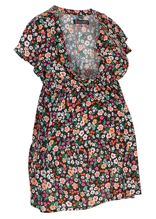 Materská tunika, z viskózy, s funkciou na dojčenie