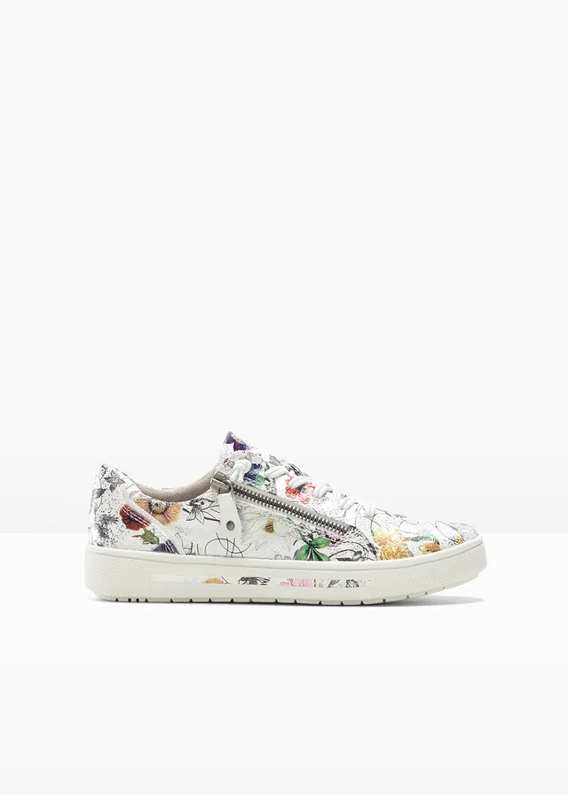 Sneakers Jana en largeur confortable, Couleur: blanc floral