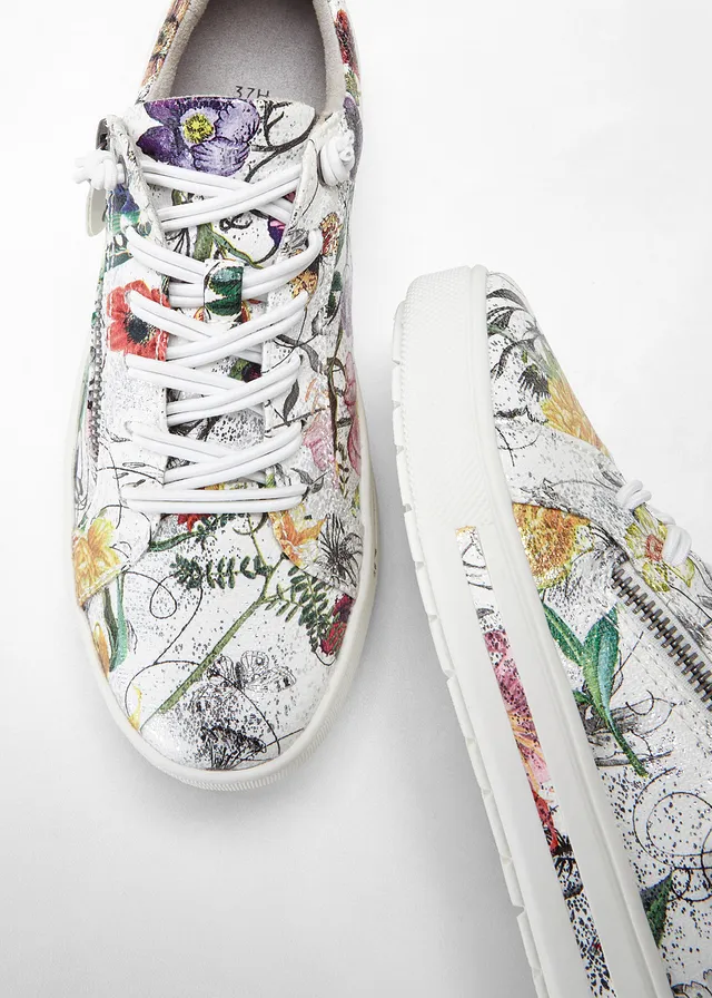Sneakers Jana en largeur confortable • blanc floral • product-page.page-title-suffix