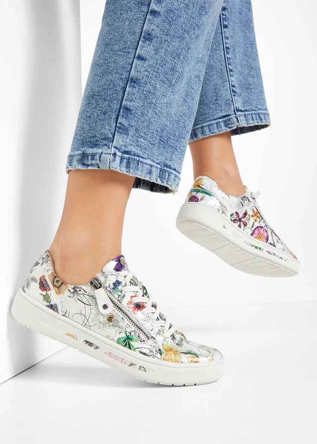 Sneakers Jana en largeur confortable • blanc floral • product-page.page-title-suffix