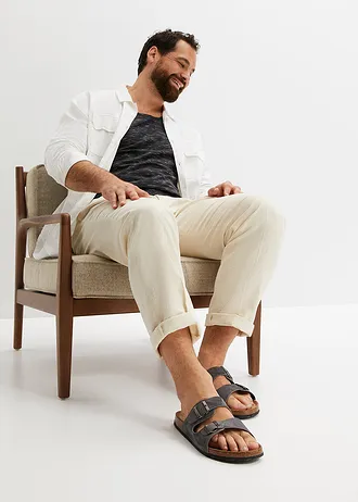 Tanktop (set van 2), Kleur: zwart gemêleerd+lichtgrijs gemêleerd