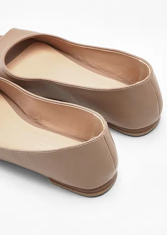 Ballerina's • taupe • bonprix online shop