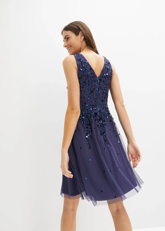 Robe courte à sequins • bleu • product-page.page-title-suffix