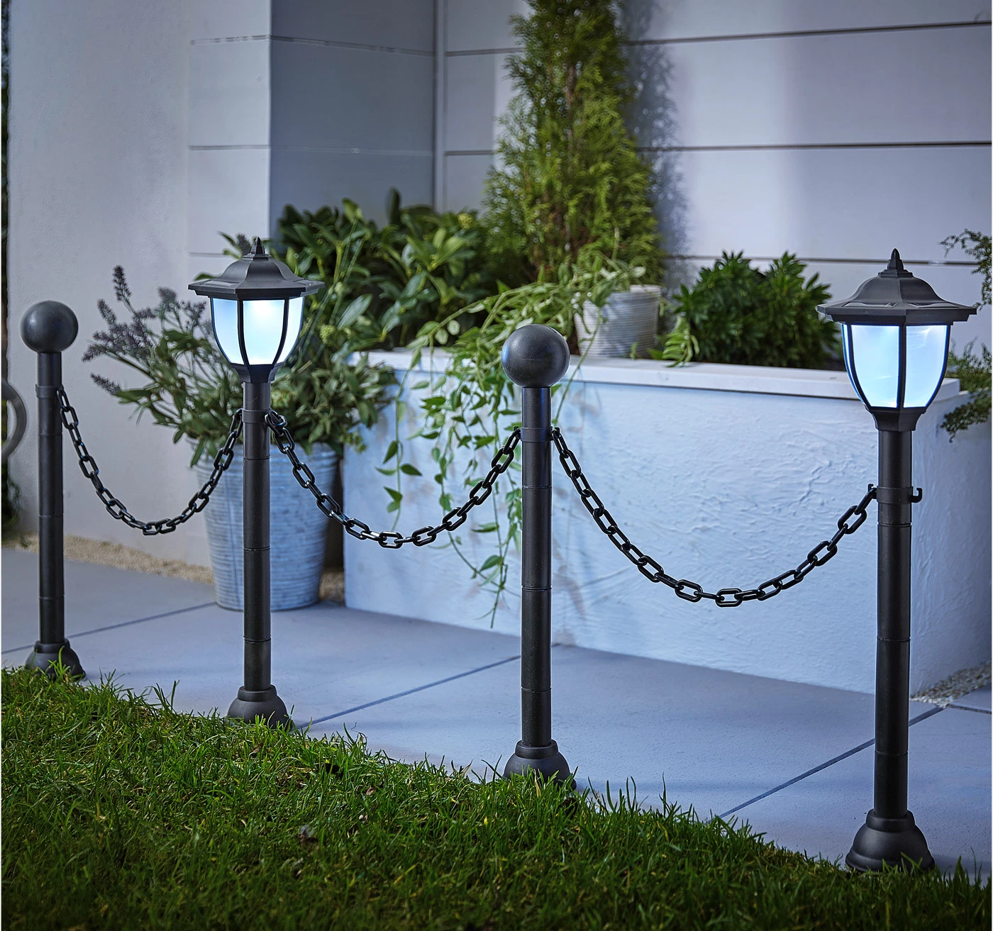 Szolár-határtartó lánccal • fekete • bonprix áruház