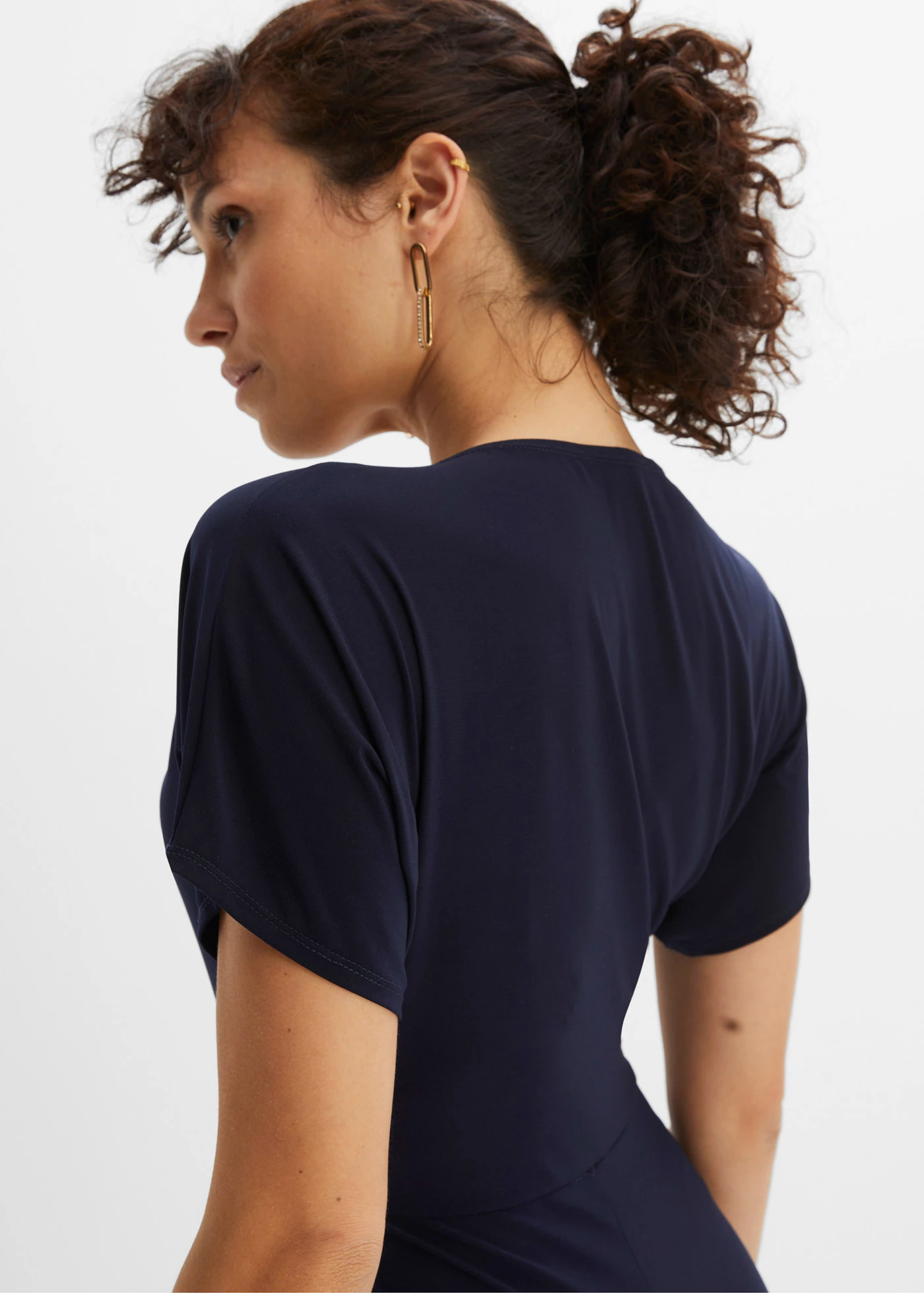 Žerzejový overal • tmavě modrá • bonprix obchod