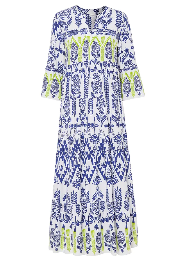 Rochie maxi din viscoză fluidă