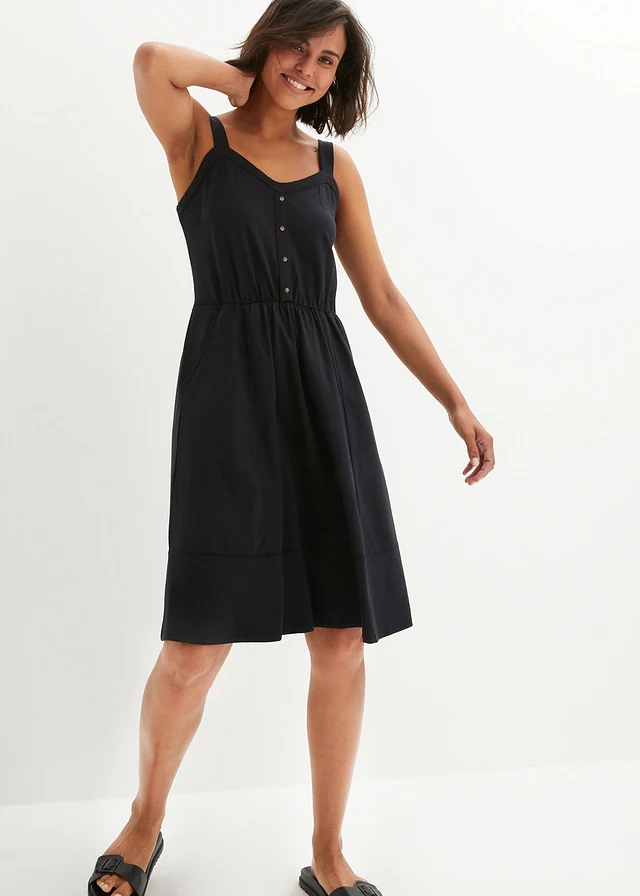 Robe en jersey coton • noir • product-page.page-title-suffix