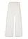 Culotte met linnen, tot op de kuit, Kleur: wit