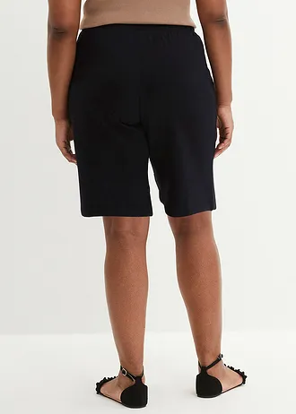 Short sweat avec poches, Couleur: noir