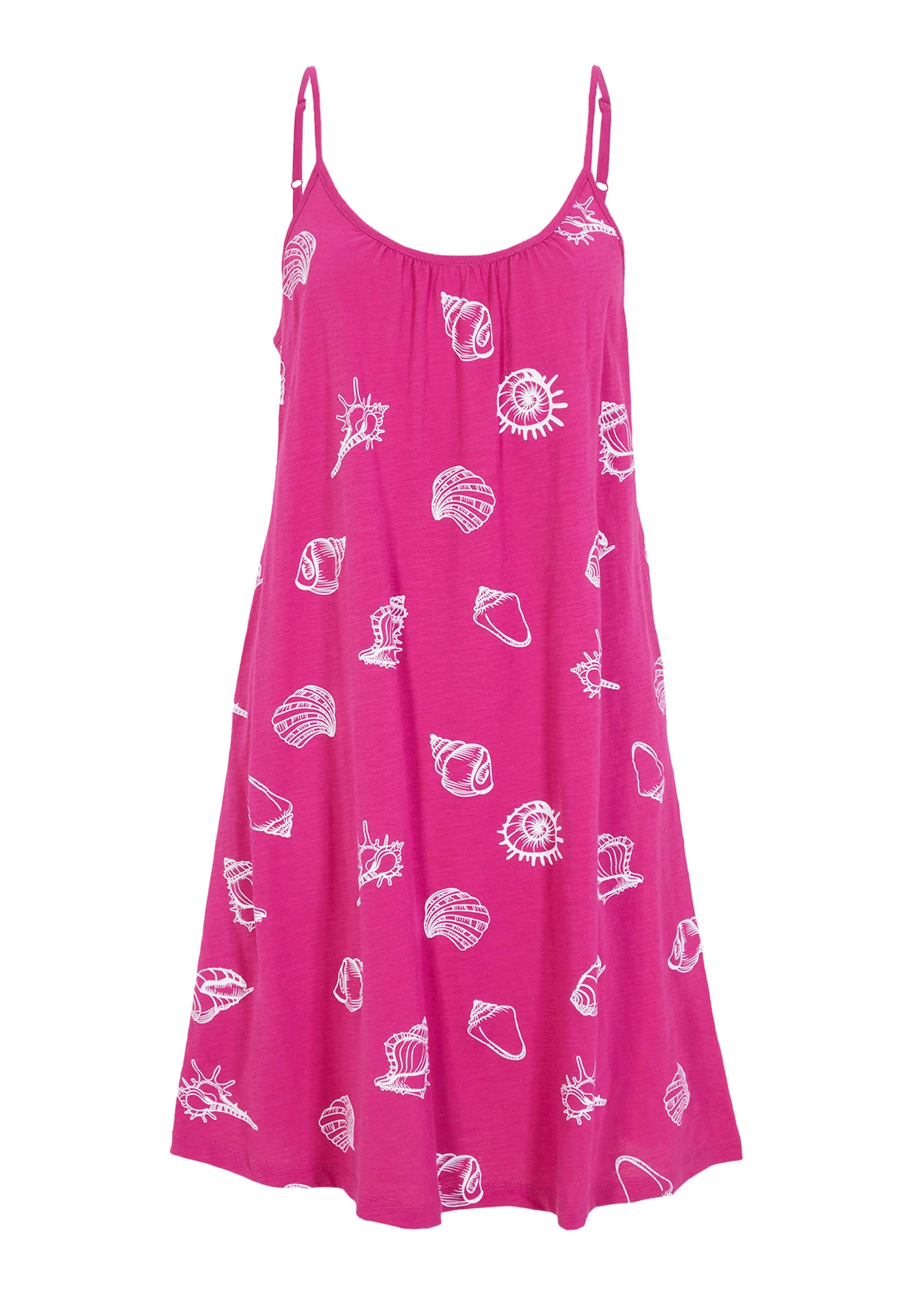 Jersey jurk • fuchsiapink • bonprix online shop