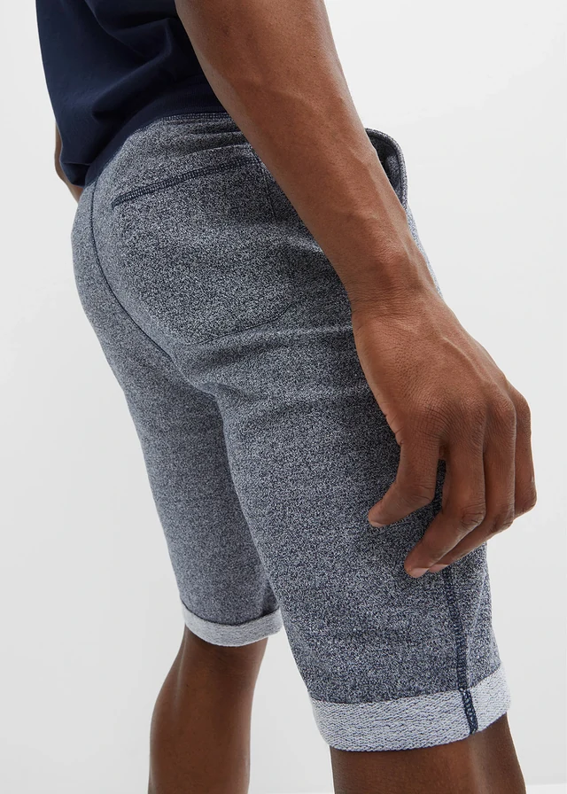 Sweat bermuda • donkerblauw-neongeel mêlee • product-page.page-title-suffix