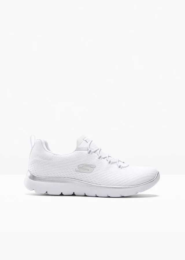 Sneakers Skechers à mémoire de forme, Couleur: blanc